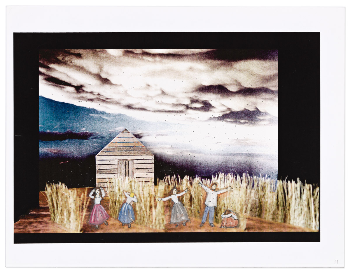 ADRIANNE LOBEL (1955- ) Little House on the Prairie. [THEATER / SET DESIGN / LAURA INGALLS WILDER]